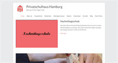 Desktop Screenshot of privatschulhaus.de